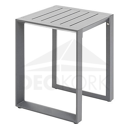 Aluminum side table MADRID (anthracite)