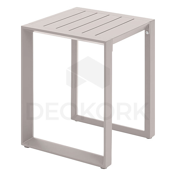 Aluminum side table MADRID (cappuccino)