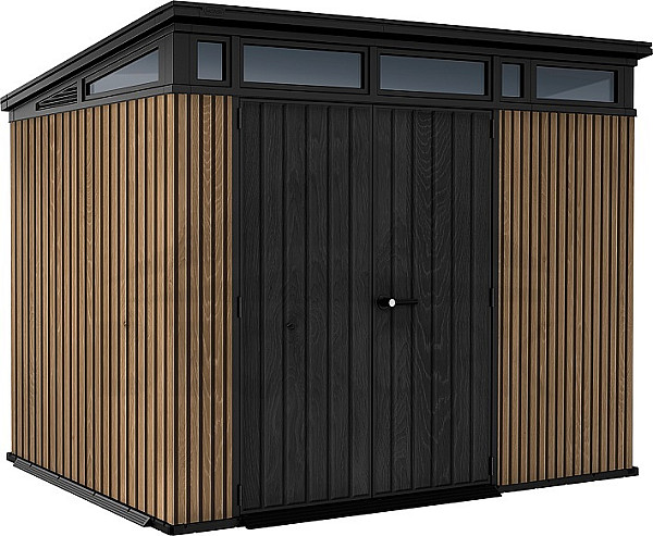 Garden house area 279 x 216 cm (brown-anthracite)