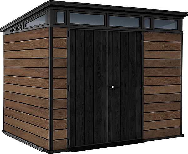 Garden house area 279 x 216 cm (brown-anthracite)