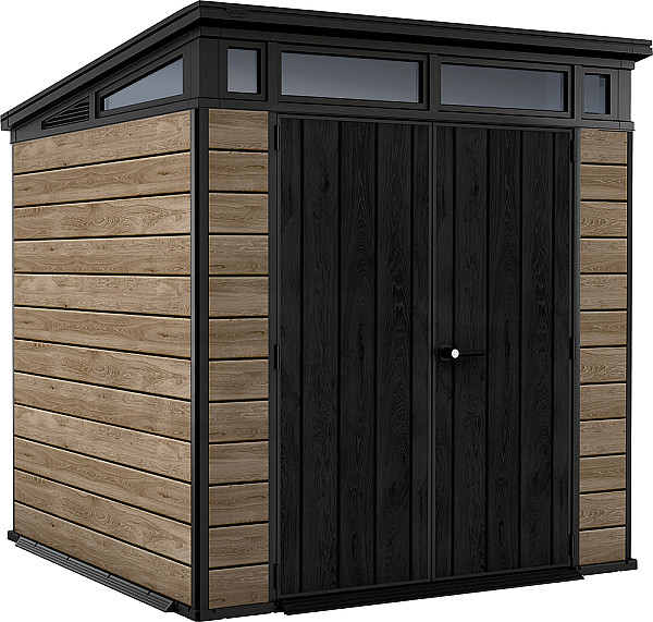 Garden house area 279 x 216 cm (light brown-anthracite)