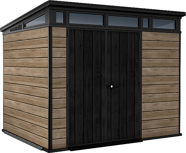 Garden house area 279 x 216 cm (light brown-anthracite)