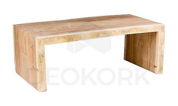 Coffee table made of suar TRUNK V