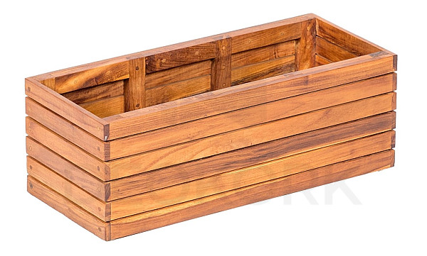 Garden teak box UNICO III