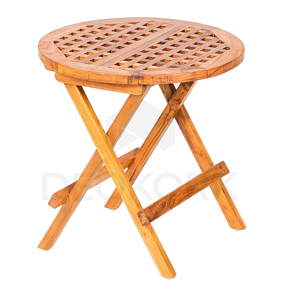 Teak folding table PICNIC