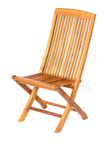 Folding teak chair UGO