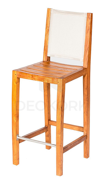 MERY teak bar chair