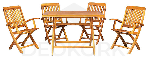 Teak set VASCO III ANGELO