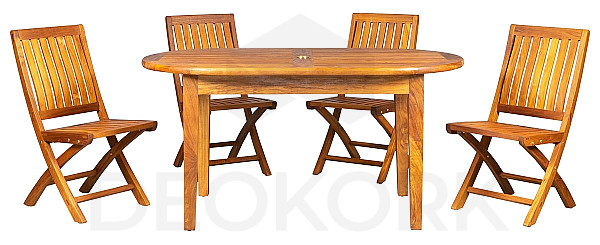 Teak set DANTE NOEMI