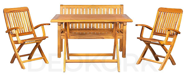 Teak set VASCO III ANGELO PIETRO