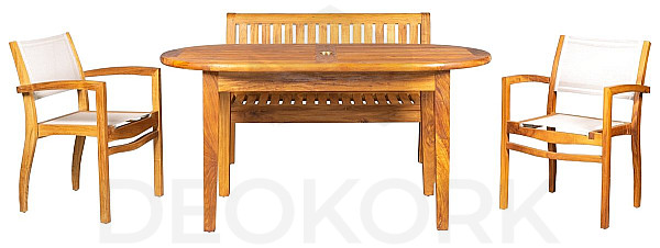 DANTE ROMA PIETRO teak set