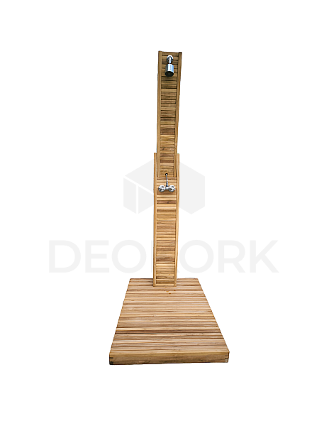 Garden teak shower DOCIA II