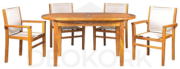 Teak set DANTE ROMA NEW