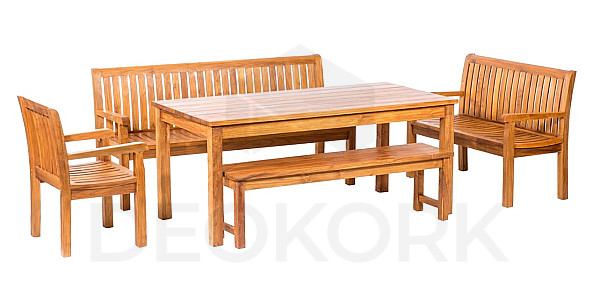 GIOVANNI PIETRO teak set