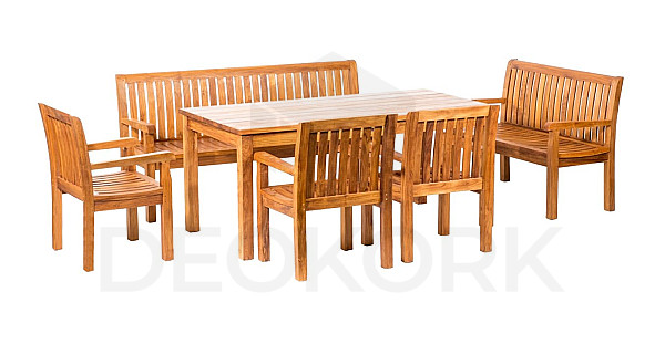 Teak set GIOVANNI PIETRO II