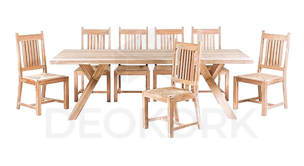 Teak set SPIDER NANDA II