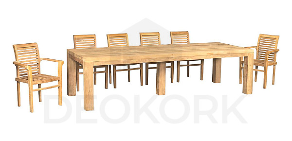 Teak set FLOSS NICE