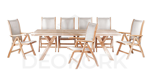 Teak set SPIDER DIVA II