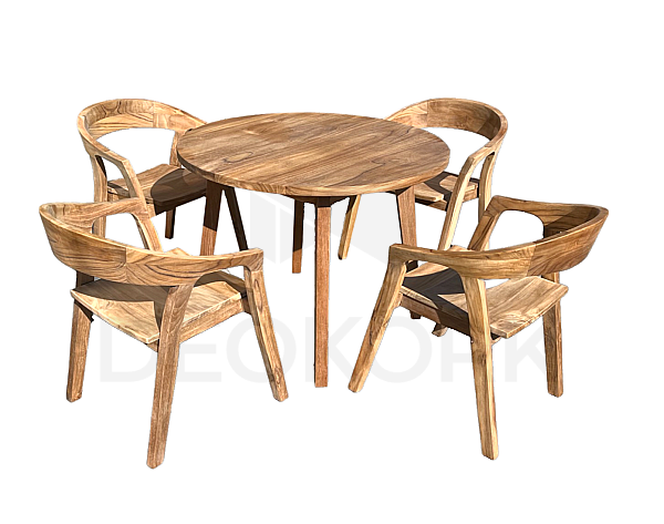 Teak set ROSARIO