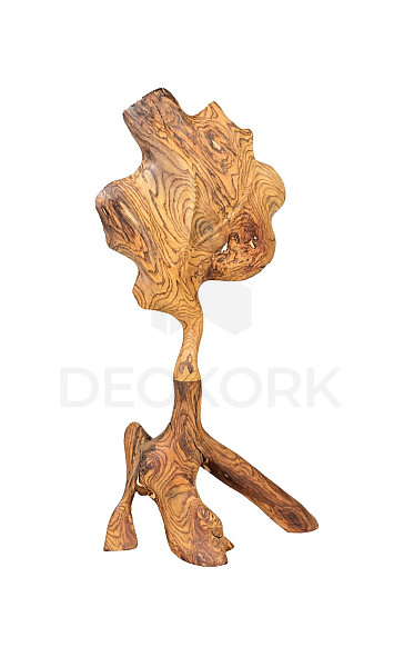 Teak sculpture WILL II