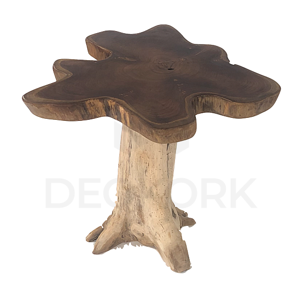 Teak table MUSHROOM VIII