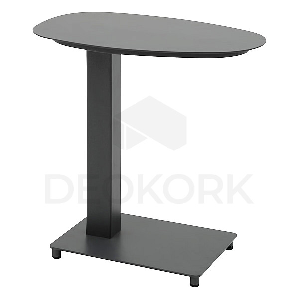 Aluminum side table MADRID (anthracite)