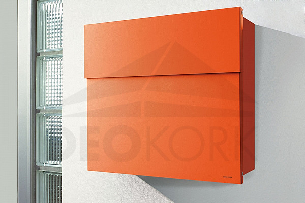 Letter box RADIUS DESIGN (LETTERMANN 4 orange 560A) orange