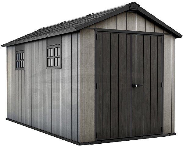 Garden house area 229 x 413 cm (grey-anthracite)