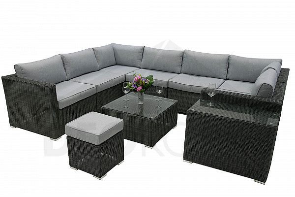 Modular rattan set SEVILLA (anthracite) - own set