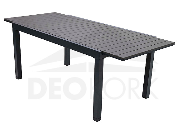 Folding garden table CALVIN (grey)