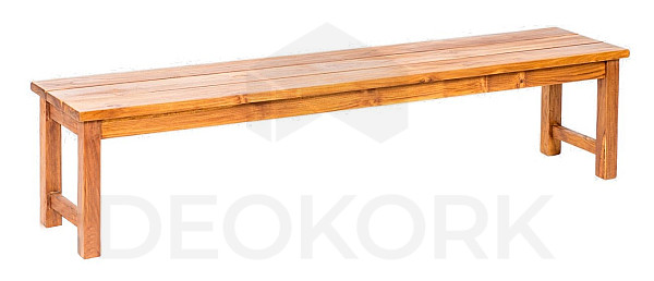 Teak bench GIOVANNI