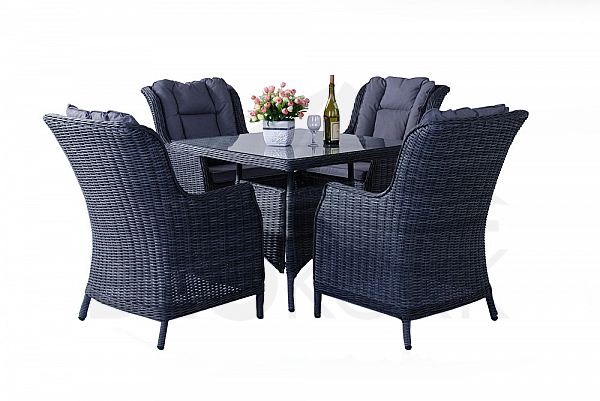 Rattan dining set EDEN 1+4