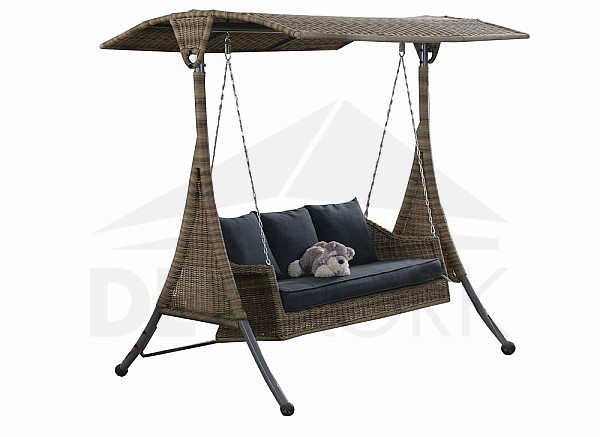 Rattan swing GIANA