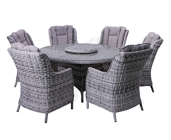 Rattan dining set AUSTIN 1+6