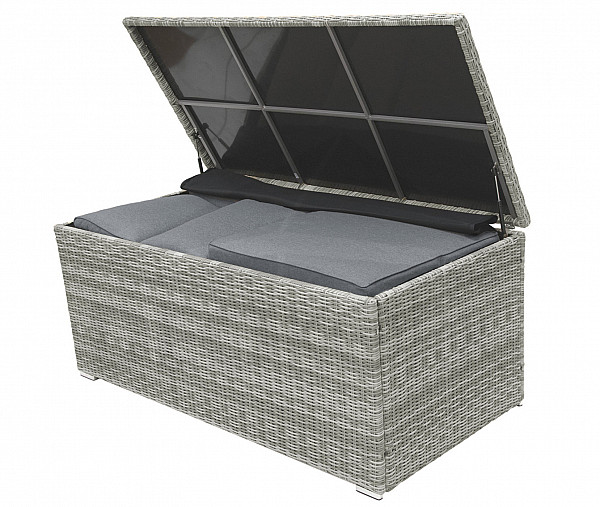 Cushion box SEVILLA 164 x 82 cm (grey)