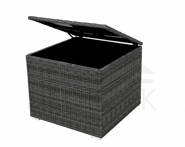 Cushion box SEVILLA 82 x 82 cm (anthracite)