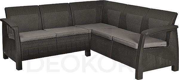 Garden corner set CORFU RELAX anthracite