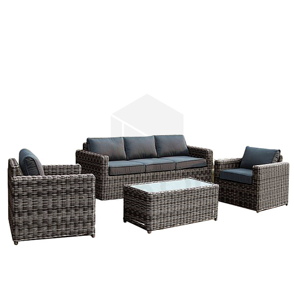 Rattan set RICHMOND for 5 people