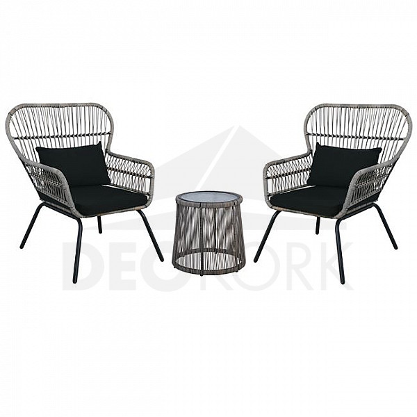 Rattan balcony set PROVENCE