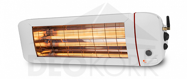 Infrared heater ComfortSun24 2000W Bluetooth - white