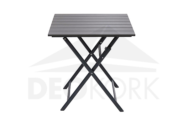 Garden folding table CALVIN (grey)