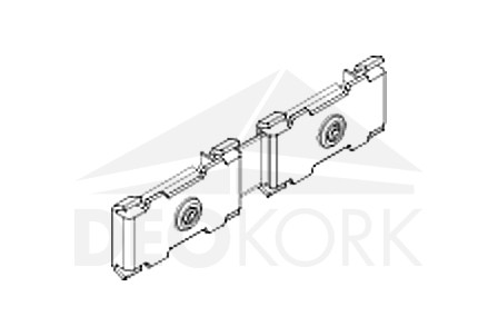 CLICK SYSTÉM Corner coupling 9239, TWINSON