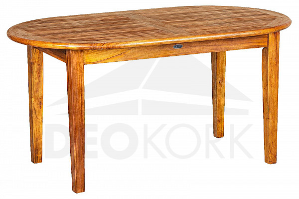 Teak garden table DANTE 160x90 cm