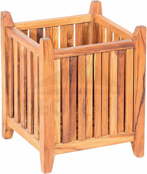 Teak garden box ECO 55x55 cm