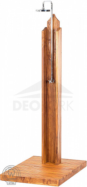 Garden teak shower ELLA