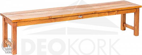 Teak garden bench GIOVANNI 158 cm