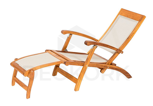 Teak deck chair LEVI