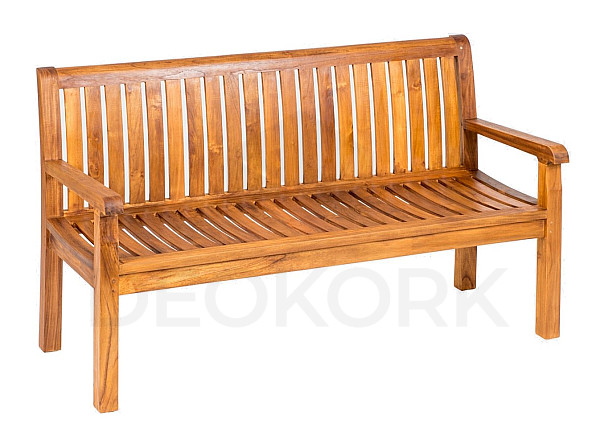 Teak bench PIETRO II