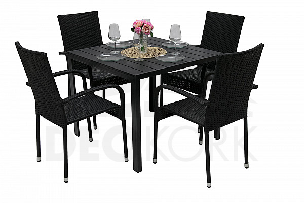 Garden rattan set SIENA MINI 1+4