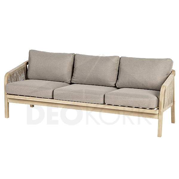 Luxury 3-seater bench made of acacia BRIGHTON